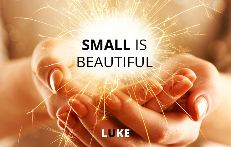 In Business Small Can Be Beautiful Luke The Brand Coach